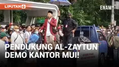 Kantor MUI Pusat Didemo Pendukung Ponpes Al-Zaytun