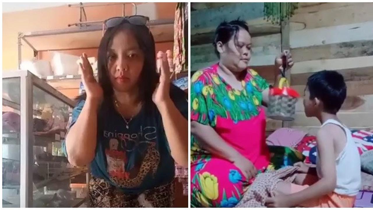 Aksi Lucu Ibu-ibu saat Main TikTok ini Bikin Tepuk Jidat
