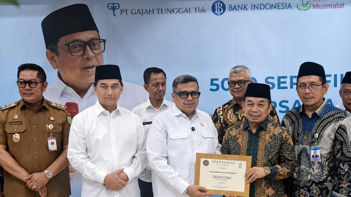 5.000 Pelaku UMKM di Banten Terima Sertifikat Halal