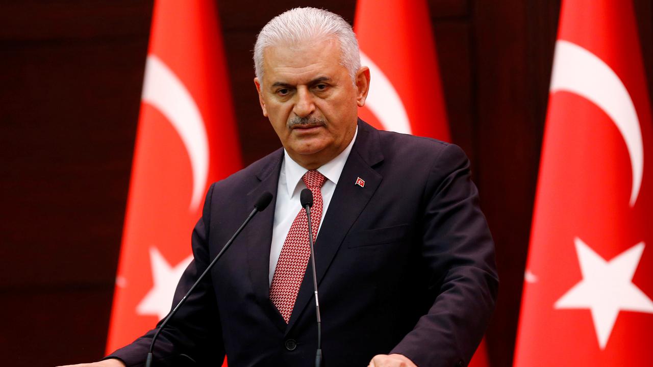 PM Turki Binali Yildirim menyampaikan komentar terkait kudeta. (Reuters)