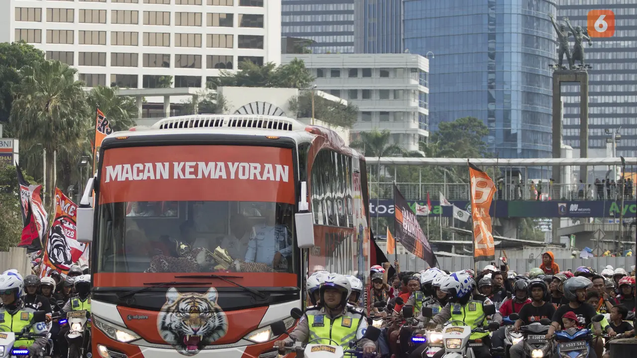 Konvoi Juara Persija Jakarta