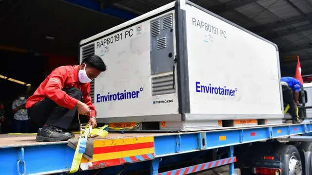 Indonesia Kedatangan Vaksin AstraZeneca