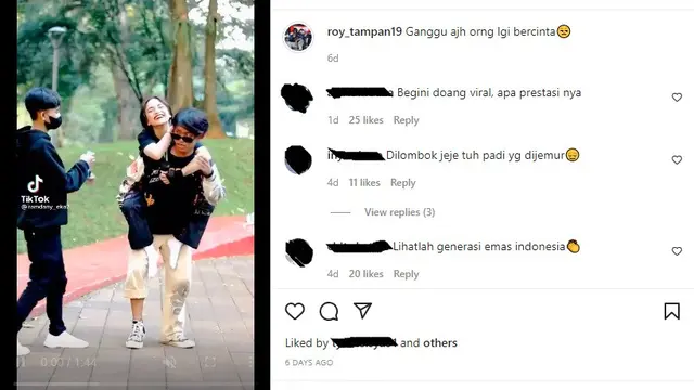 Roy ABG Citayam yang tengah viral usai tolak beasiswa Sandiaga Uno (Foto: Instagram roy_tampan19)
