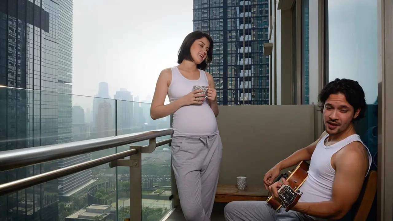[Fimela] Kimberly Ryder dan Edward Akbar