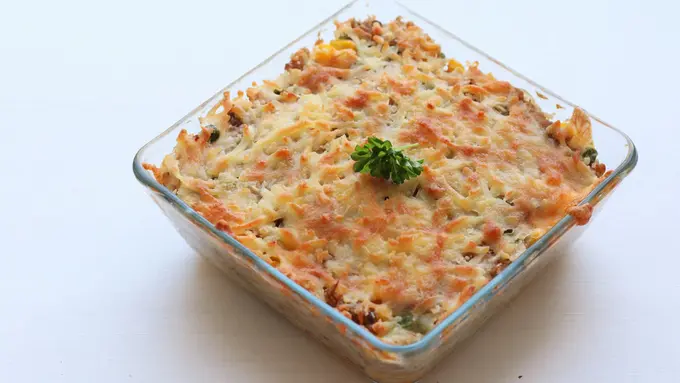 lasagna pasta nasi panggang