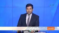 Presenter berita Yaman menahan haru saat melaporkan obituari adiknya (Screengrab)