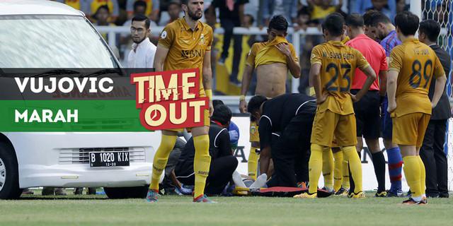 VIDEO: Kemarahan Vujovic kepada Penyerang FC Tokyo