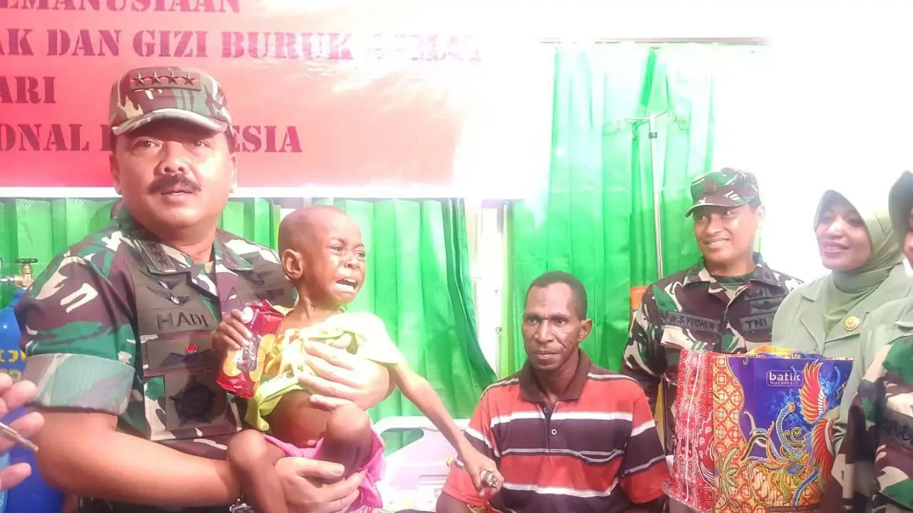 KLB Campak di Asmat