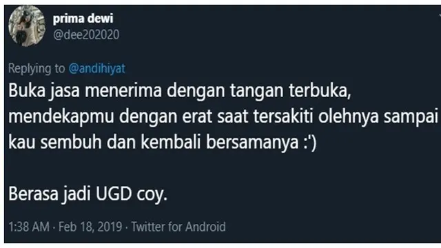 Tawarkan Buka Jasa di Medsos