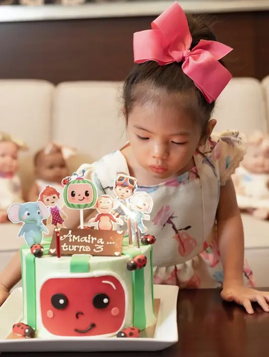 Ultah Anak Farah Quinn (Instagram/farahquinnofficial)