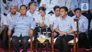 Segmen pertama adalah momen peserta Pilpres 2024 memaparkan visi dan misi sesuai tema yang ditetapkan. (Liputan6.com/Faizal Fanani)