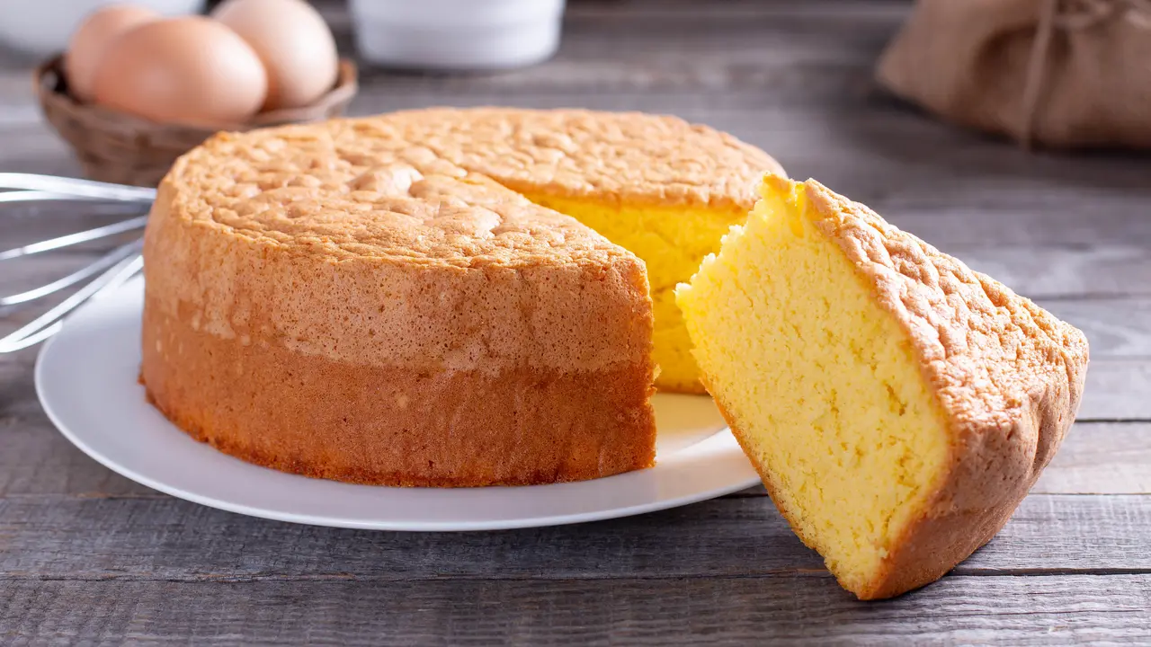 kue shiffon cake panggang