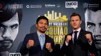 Manny Pacquiao akan berhadapan dengan petinju Australia, Jeff Horn (AFC/Patrick Hamilton)