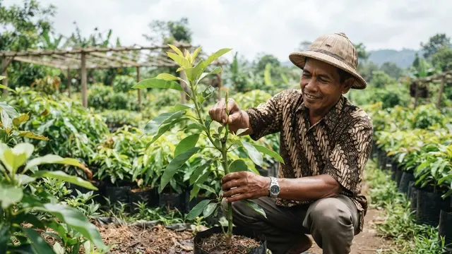 Cara Memperbanyak Cabang Alpukat