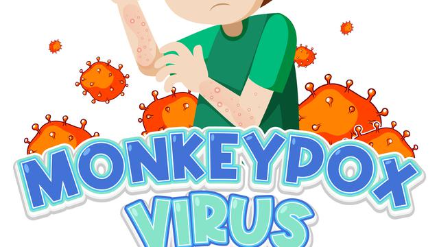 Ilustrasi Monkeypox atau cacar monyet (brgfx/Frepik)