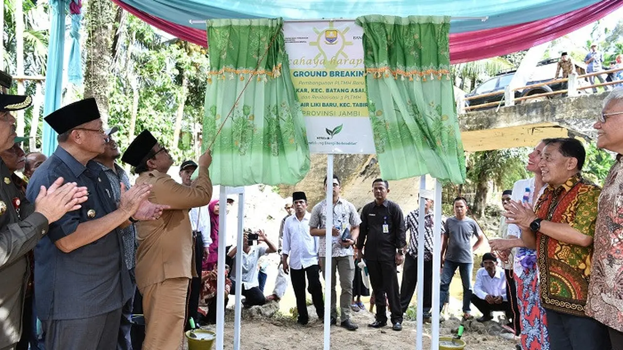 Pembangunan PLTMH di Jambi