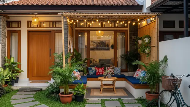 9 Desain Teras Kecil tapi Longgar untuk Arisan, Maksimalkan Ruang Terbatas