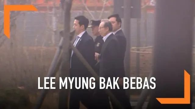 Mantan Presiden Korsel, Lee Myung Bak dibebaskan dengan jaminan karena alasan kesehatan. Setelah hampir setahun mendekam di penjara karena terlibat kasus korupsi.