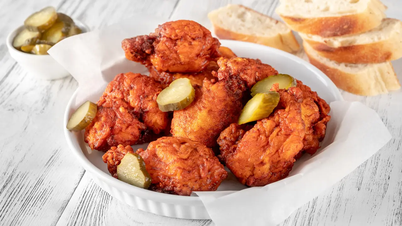 ayam goreng krispi pedas