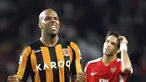 Hull City's Jamaican Marlon King celebrates after their Premiership match at The Emirates Stadium in London on September 27, 2008. Hull City won the game 2-1. AFP PHOTO/Adrian Dennis