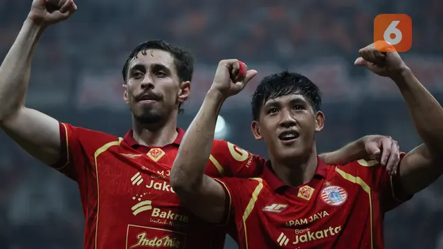 Eksel Runtukahu dan Gustavo Franca Persija Jakarta