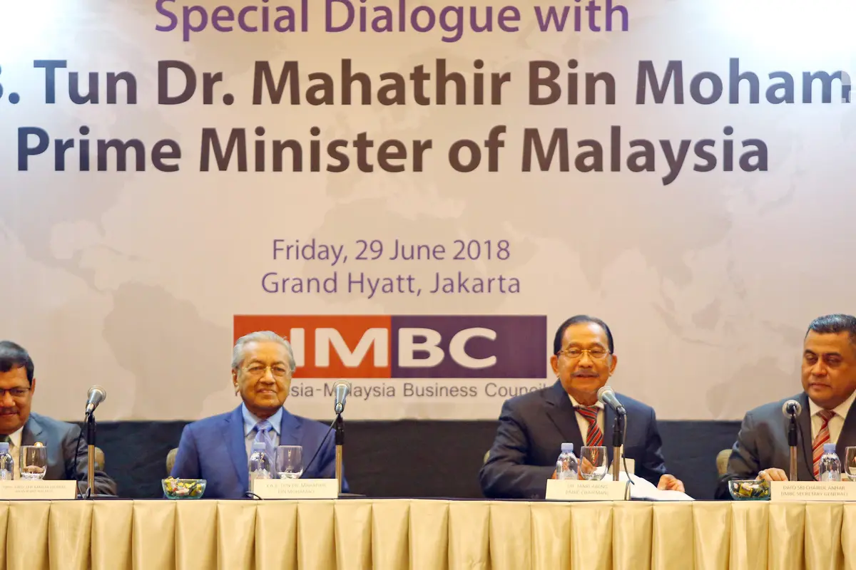 Bahas Perdagangan dan Investasi, PM Malaysia Bertemu Tanri Abeng