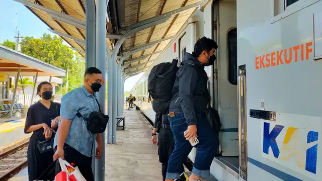 Penumpang arus balik lebaran  di sejumlah stasiun di wilayah Daop 9 Jember terus meningkat. (Istimewa)