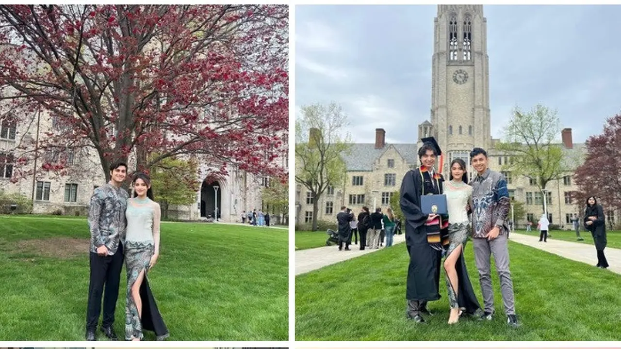 Ditemani Cinta Brian, Callista Arum hadiri wisuda sang kakak di Amerika (Foto: instagram callistarum)