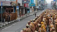 Unik, Pertama Kali dalam Sejarah Pemda Garut Gelar Apel Pagi di Pusat Perbelanjaan 'Pengkolan'