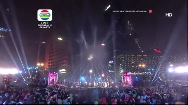 Konser Happy New Year Indonesia 2020