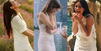 Lihat di sini beberapa potret aktris yang dilamar pakai dress putih, antara Aaliyah Massaid, Cassandra Lee, dan Amanda Rawles, mana favoritmu?