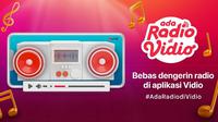 Jangan Ketinggalan untuk Mendengarkan lagu dan Berita Terbaru Lewat Radio Kesayangan Kamu di Vidio. (Sumber : dok. vidio.com)