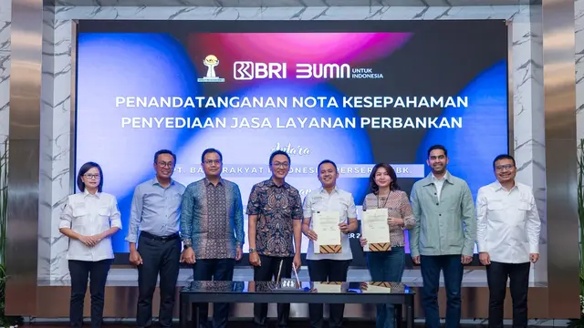 PT Bank Rakyat Indonesia (Persero) Tbk (BBRI) atau BRI menjalin sinergi strategis dengan Badan Pengurus Pusat Himpunan Pengusaha Muda Indonesia (BPP HIPMI). (Foto: Istimewa)