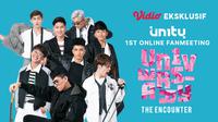 Un1ty gelar Online Fanmeeting bertajuk Un1versary: The Encounter, hadir pada 18 Desember 2021 eksklusif hanya di Vidio. (Dok. Vidio)