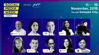 Social Media Week 2019 siap digelar pada 11-15 November 2015 di The Hall, Senayan City, Jakarta.(ist.)