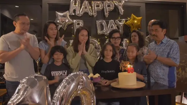 7 Potret Bunga Citra Lestari dalam Ulang Tahun Noah Ke-10