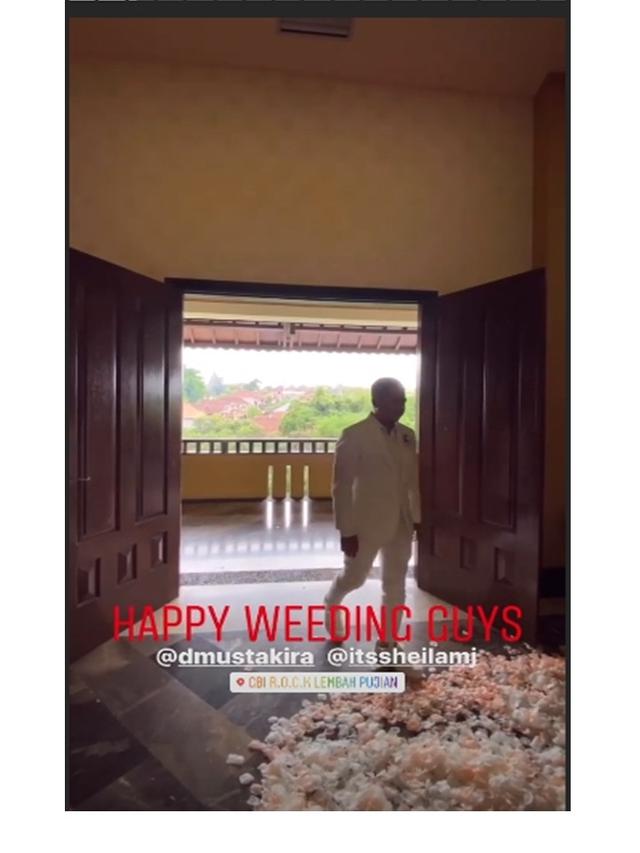 Sah, Ini 7 Potret Pernikahan Sheila Marcia yang Dilakukan Secara Tertutup