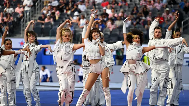Foto: Penampilan Lisa Blackpink Curi Perhatian saat Upacara Pembukaan Piala Dunia 2026 di Amerika Serikat