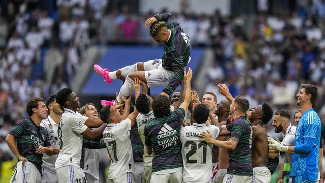 Lemparan ke Udara Tandai Perpisahan Karim Benzema di Real Madrid