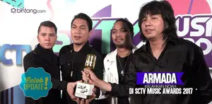 Armada jadi pemenang untuk kategori Group Band Paling Ngetop di SCTV Music Awards 2017.