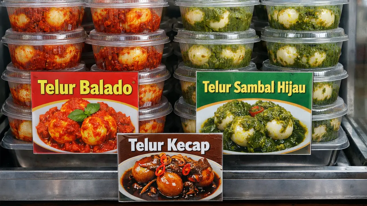 Ide Jualan Lauk Harian Modal Kecil Laku Setiap Hari (Foto: ChatGPT)