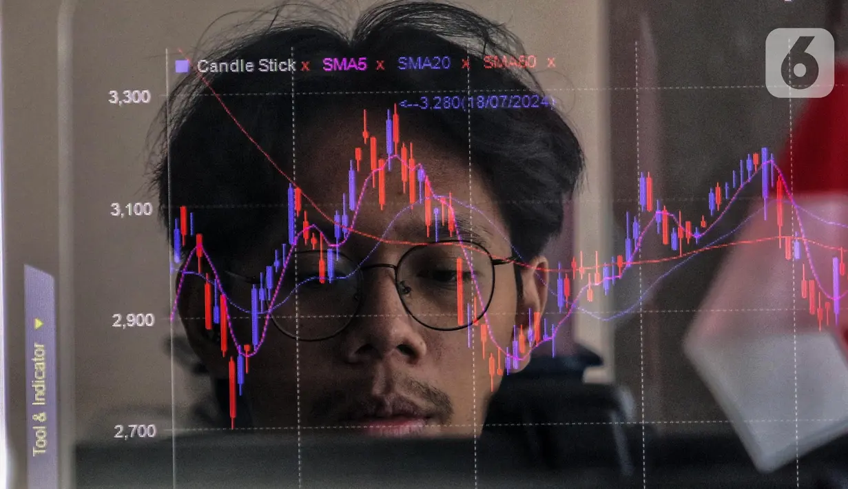 Indeks Harga Saham Gabungan (IHSG) ditutup menguat 61,43 poin atau 0,86% ke level 7.195,71. (Liputan6.com/Angga Yuniar)