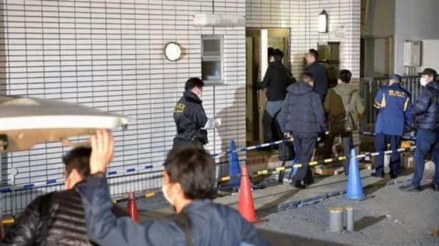 Polisi melakukan penangkapan terhadap Terauchi di apartemennya di pusat kota Tokyo | Photo: Copyright asiantown.net 
