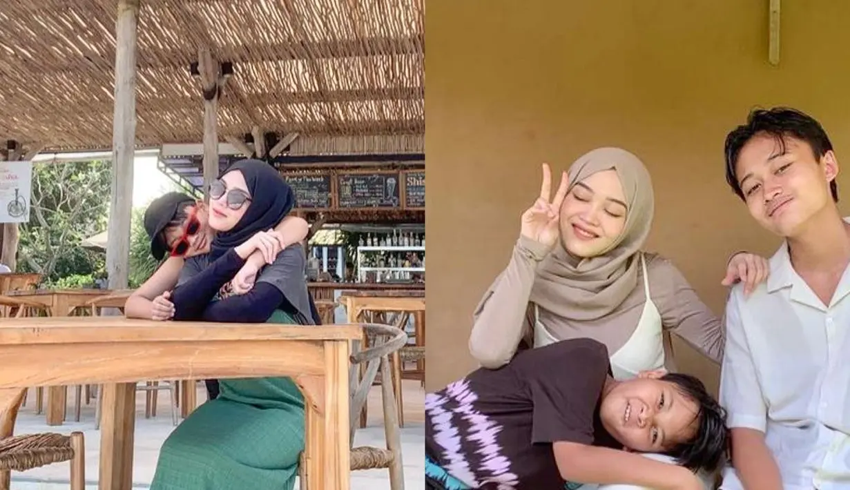 1. Putri Delina baru-baru ini kedapatan pergi liburan ke Bali Tak sendiri, ia berlibur bersama dua adiknya, Rizwan dan Ferdinand. (Instagram/putridelinaa).