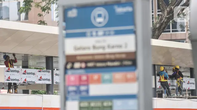Revitalisasi Halte Transjakarta Ditargetkan Rampung Desember 2022