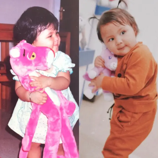 6 Potret Beda Gaya Sea Dedari dan Foto Masa Kecil Sharena, Mirip Banget