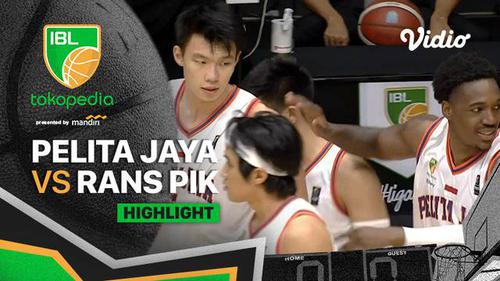 VIDEO: Highlights Laga Seru IBL 2022, Pelita Jaya Vs RANS PIK Basketball 72-67