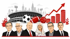 Infografis Enam Orang Terkaya Pemilik Tim Olahraga