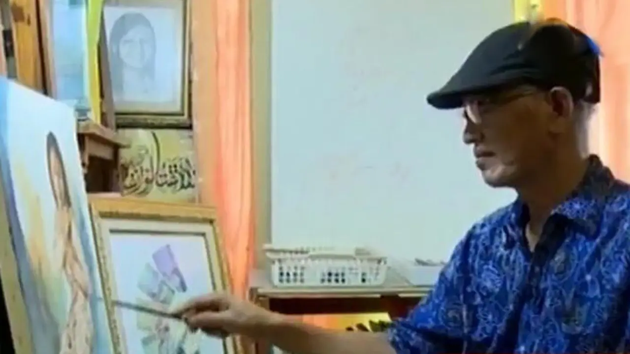 Pelukis Gambar Uang Kertas