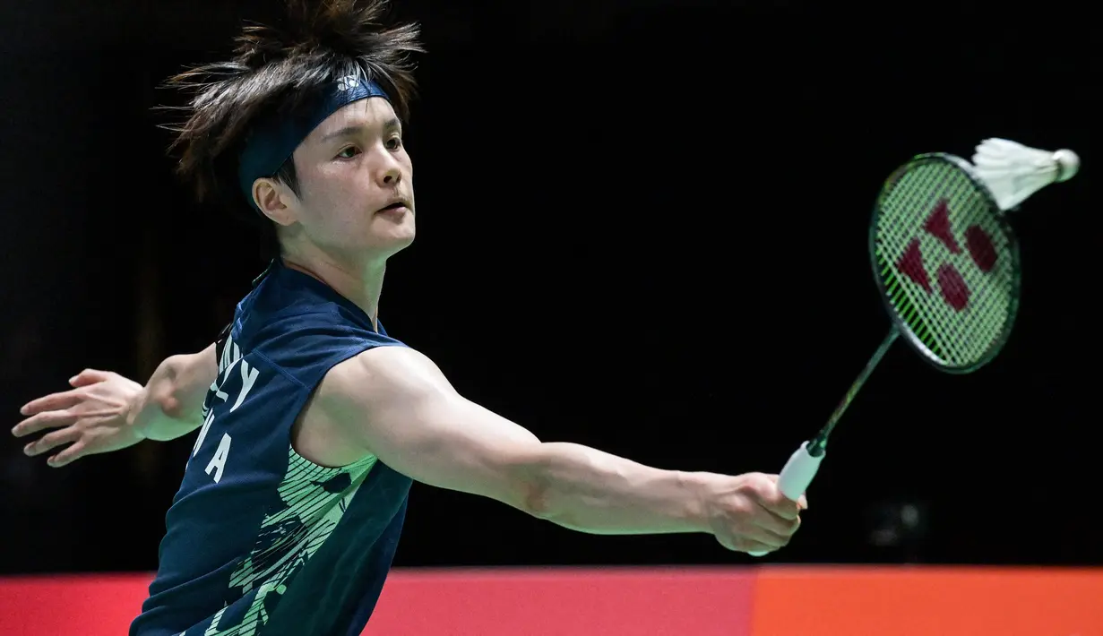 Hasil ini memperbesar keunggulan Wang Zhi Yi dalam rekor pertemuan mereka menjadi 6-0. (Richard A. Brooks/AFP)